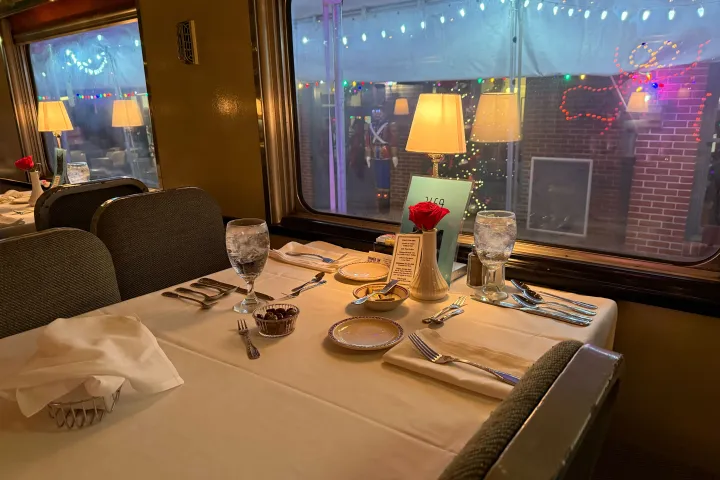 Christmas Dinner Train Chattanooga Tennessee Valley Railroad Museum