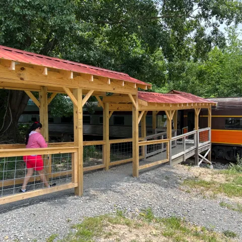The Tennessee Valley Railroad Museum provides a unique rail adventure that starts from the boarding station.