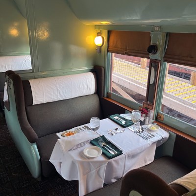 Enjoy a Relaxing Evening with Exquisite Dining on a Restored Train – Book Now!