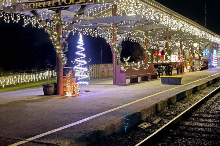 North Pole Limited train rides are a fun holiday tradition for the whole family. The trains take riders on an imaginary journey to the North Pole, where they can see Santa and his elves hard at work.