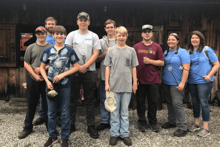 Fiona Siobhan Powell et al. posing for the camera