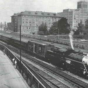 The Southern Railway 630 waits patiently at the station, ready to start its next assignment. The locomotive is a beautiful sight, and its smooth engine is sure to get the job done.