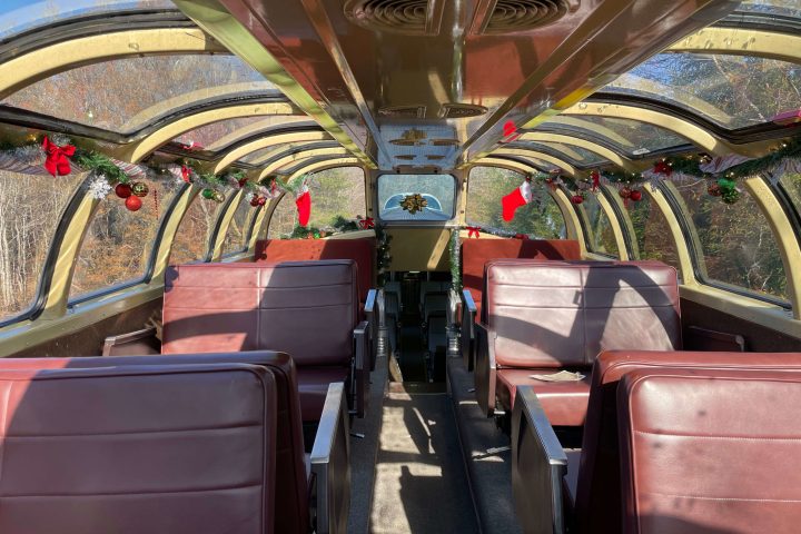 Festive Vibes on Track: Santa's Hiwassee Train Journey!