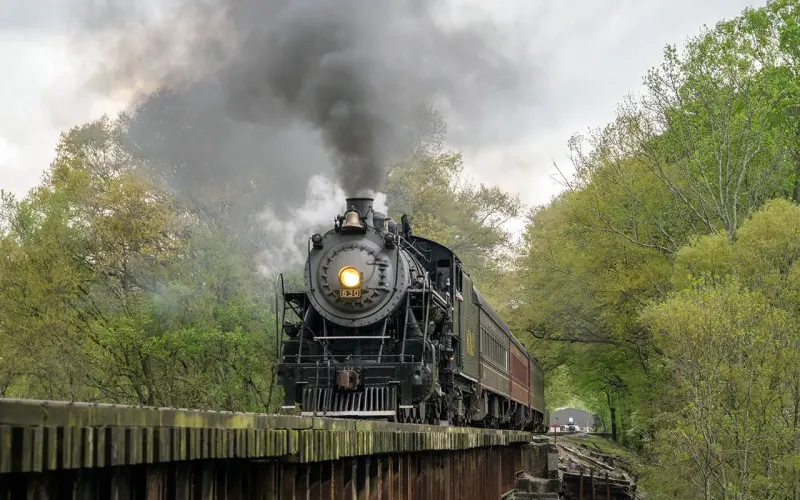 The Tennessee Valley Railroad Museum is a great place to visit if you’re in the Chattanooga area. They have a number of different locomotives and rail cars on display, as well as a working turntable. My favorite part of the museum is the Missionary Ridge Local Southern 630 crossing over one of our four bridges. The Tennessee Valley Railroad Museum is a great place to visit if you're in the Chattanooga area. They have a number of different locomotives and rail cars on display, as well as a working turntable. My favorite part of the museum is the Missionary Ridge Local Southern 630 crossing over one of our four bridges.
