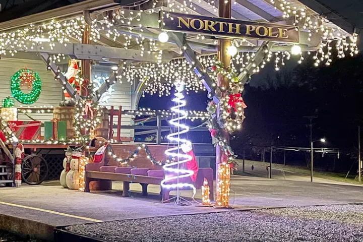 Meet Santa Up-Close: Exclusive North Pole Train Packages!