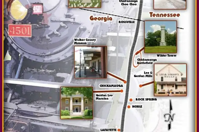 A Journey Back in Time: Summerville Steam Map