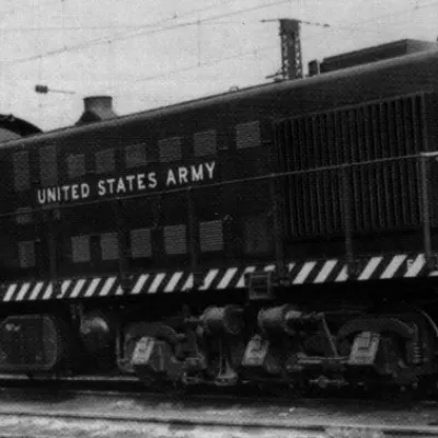 U.S. Army 8669 diesel-electric locomotive has been a long-time veteran of TVRM's passenger trains, hauling the Missionary Ridge Local as well as longer excursion trains. The locomotive is a reliable workhorse and is always a popular attraction on the rails.