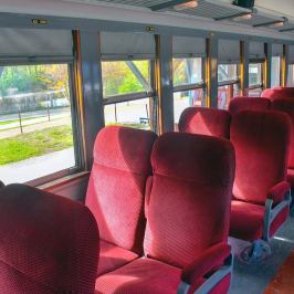 Initially designated as 1653, it was designed with 72 walkover seats, openable windows, and a clerestory roof.