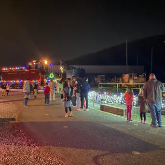 Chattanooga's Premier Holiday Attraction: The Christmas Lights Train Ride!