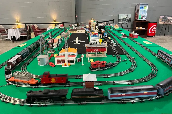 Marvel at the Lionel ‘Plasticville’ O-Scale Model Railroad at TVRM