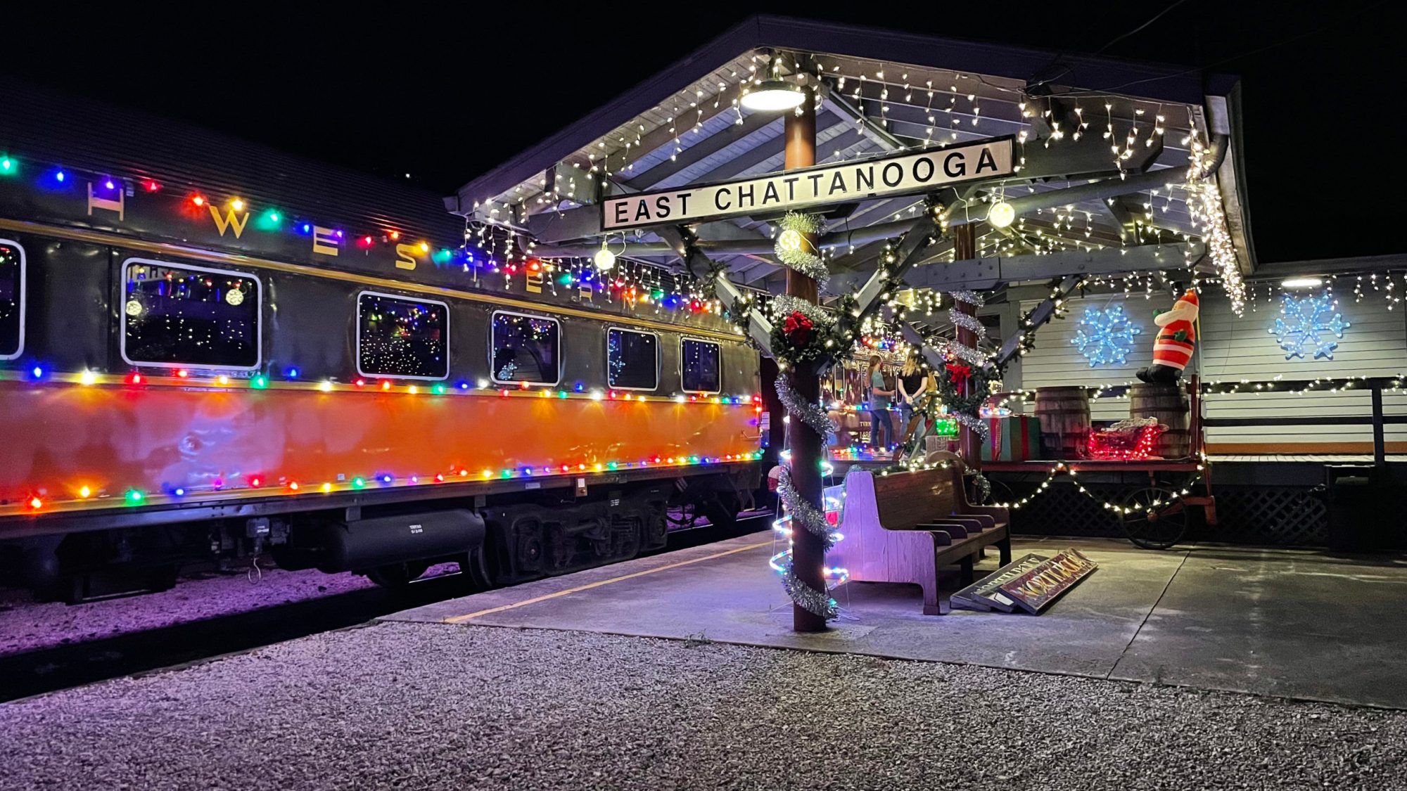 All the Way to Santa’s Workshop: The Festive Christmas Lights Train Ride! All the Way to Santa's Workshop: The Festive Christmas Lights Train Ride!