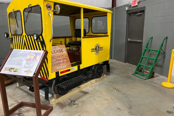 a close up of a school bus