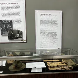 Step back into the Roaring 20s with this vivid 1920s railroad display, complete with U.S. Marine equipment at the Tennessee Valley Railroad Museum.