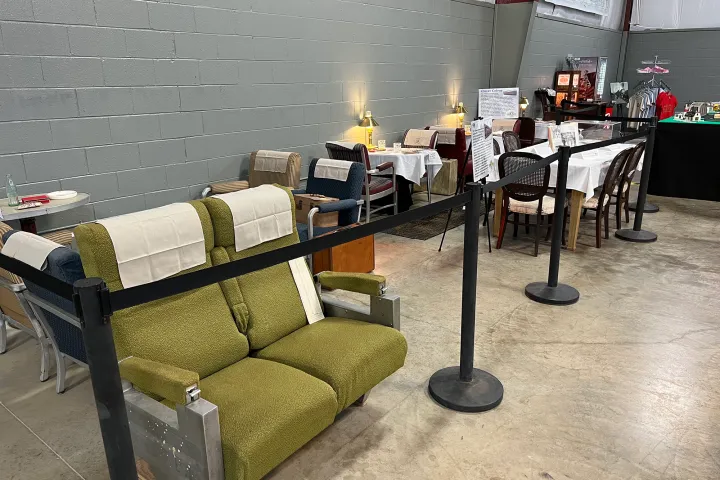 Explore the authenticity of historic railroad seating arrangements, meticulously preserved at the Tennessee Valley Railroad Museum.
