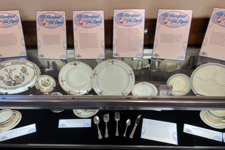 Tennessee Valley Railroad Museum - Chattanooga - Homefront Tea Room - The tea room is also a great place to relax and enjoy a cup of tea.