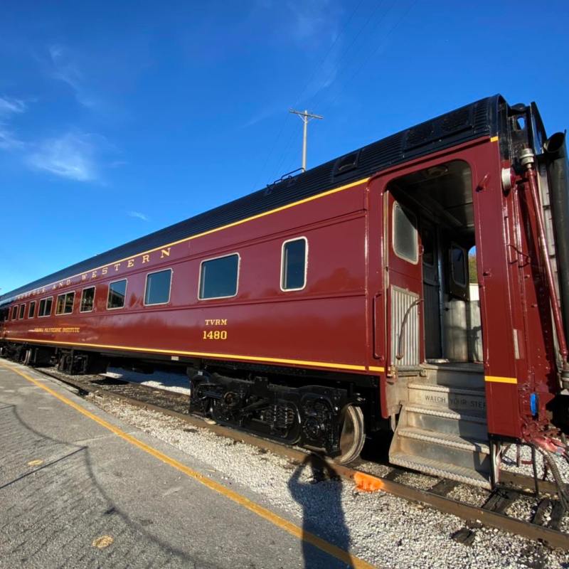 Discover Coach 1480: Virginia Tech's Namesake on the Rails
