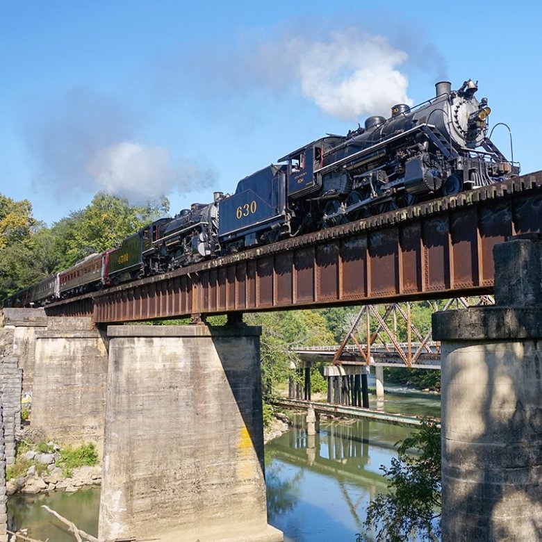 Double-Headed Steam Adventure: Ride #4501 & #630 at TVRM!