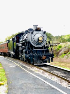 All Aboard! Steam Star #630 Leads the Evening Ridge Runner