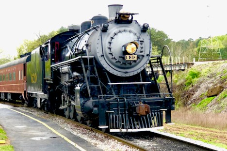All Aboard! Steam Star #630 Leads the Evening Ridge Runner