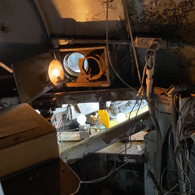 F7A Locomotive 576: New Batteries and Bulbs Mark Step Towards Return