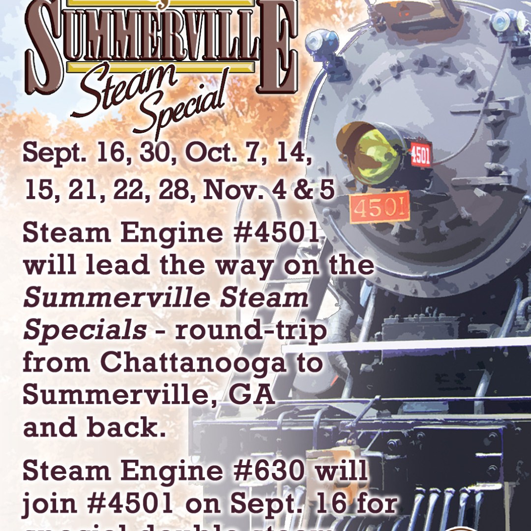 Georgia Excursions Return: All Aboard TVRM! 🚂