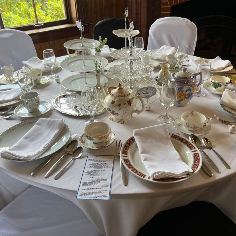 Indulge in High Tea at TVRM's Homefront Tea Room