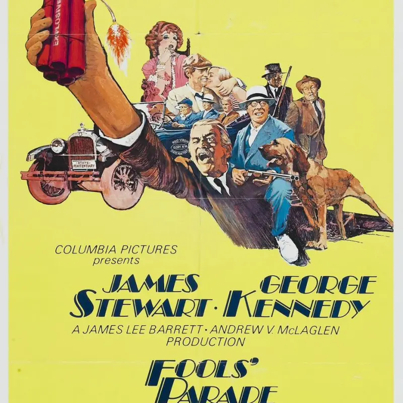 Movie poster for “Fool’s Parade”