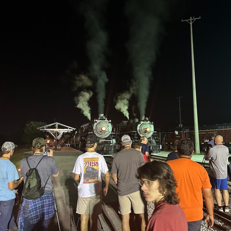 All Aboard TVRM's Celebration Train: A Day of Demonstrations, Rides & Night Captures!