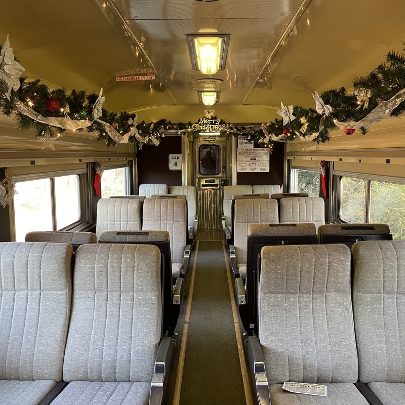 December Delights: Aboard the Hiwassee Holiday Train Experience.