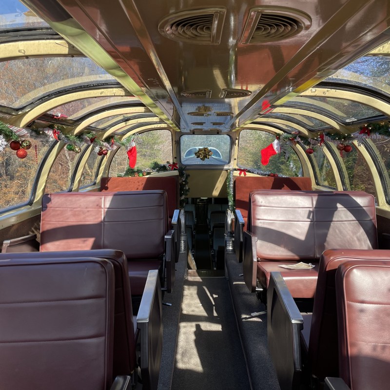 Deck the Halls on Rails: Hiwassee's Festive Train Experience.