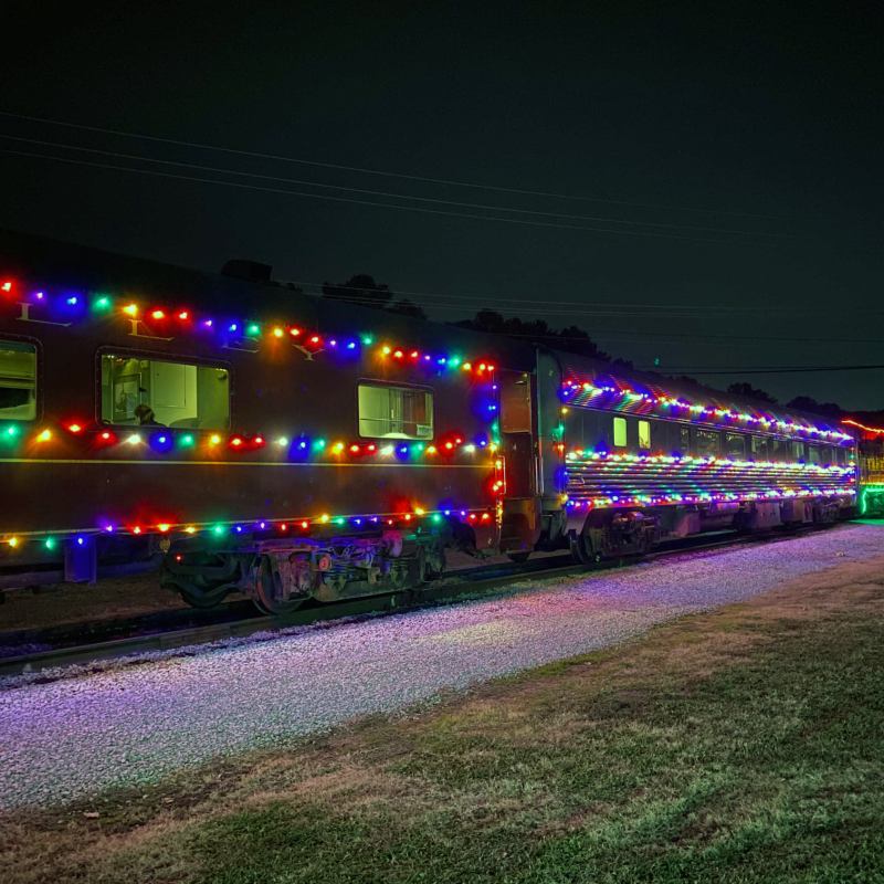 A Tradition since 1999: North Pole Limited Train Rides by TVRM.