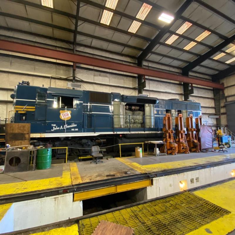 The Return of TAG 80 to Our Dinner Trains