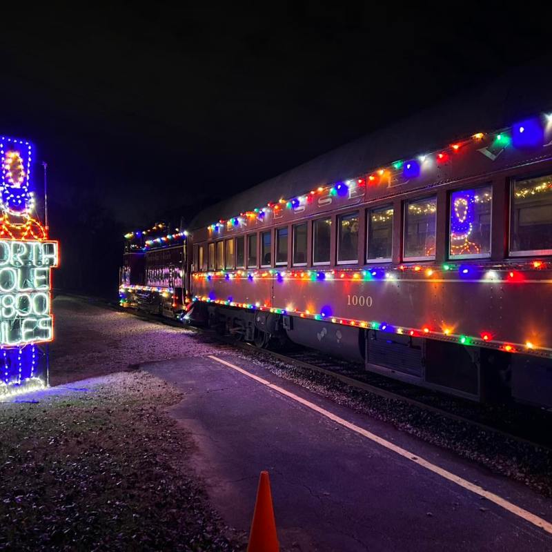 Experience Nostalgia with Our Illuminated Train Journeys!