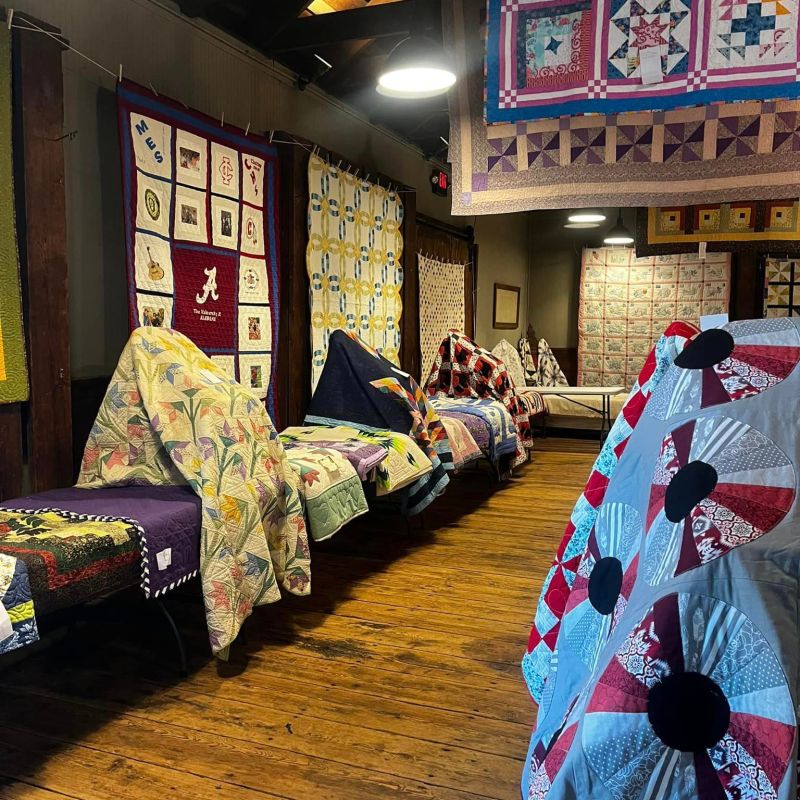 Trains and Quilts: Discover Local Art at Summerville Depot