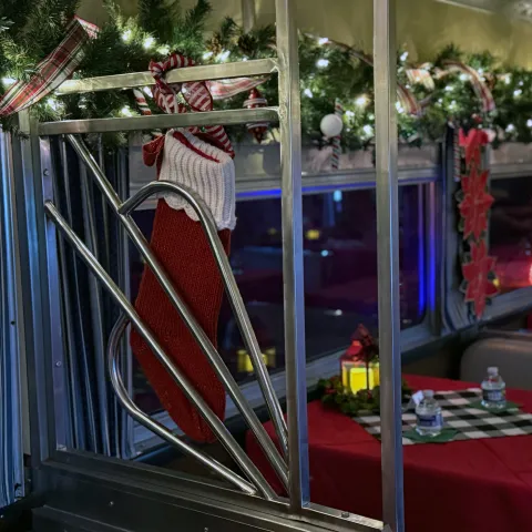 Holiday Cheers with Santa and Seasonal Treats