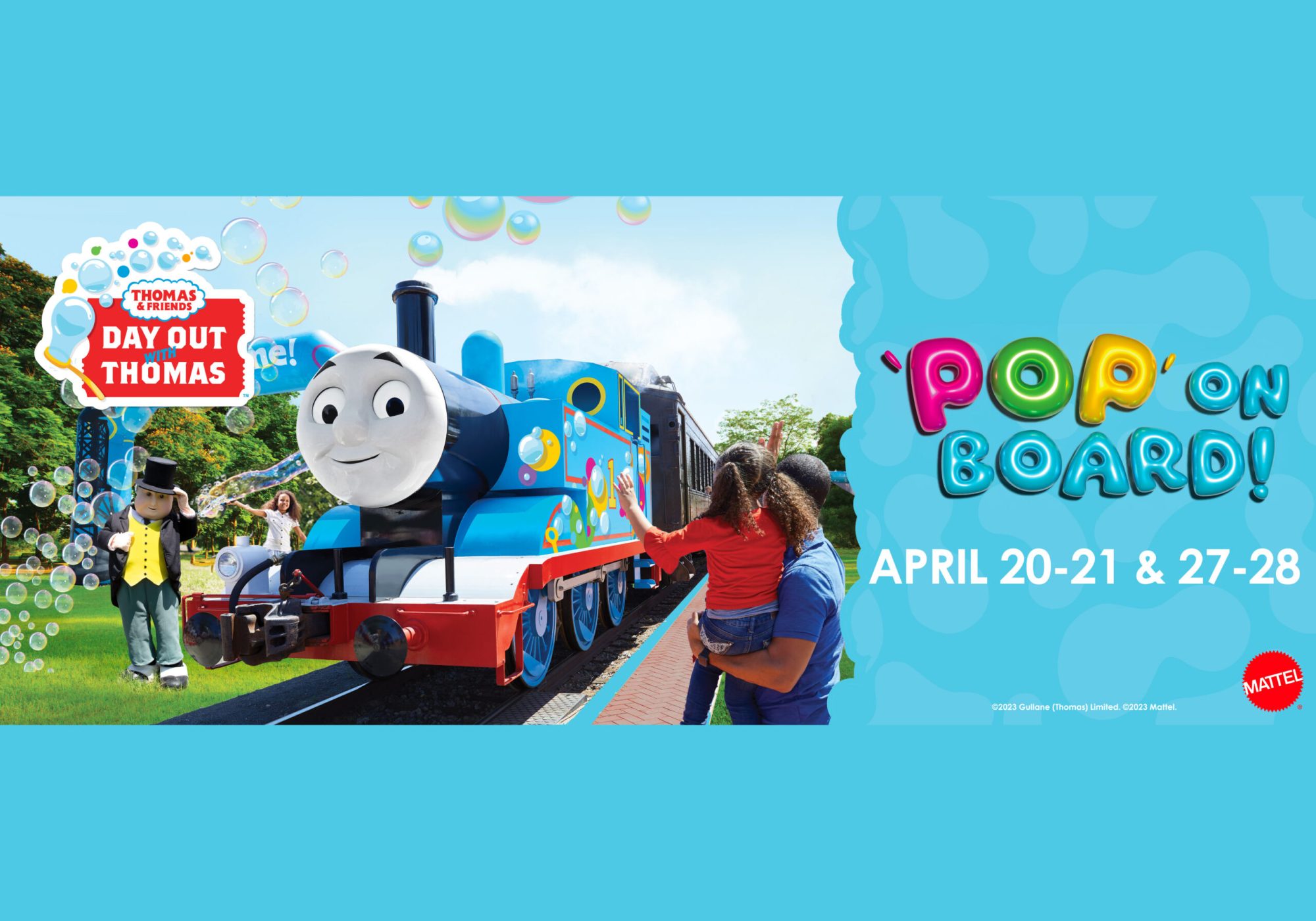 All Aboard Thomas's Bubble-Filled Train Journey!