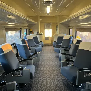 Luxury on Tracks: Embark on the Restored C&O No. 1877 Dome Car!