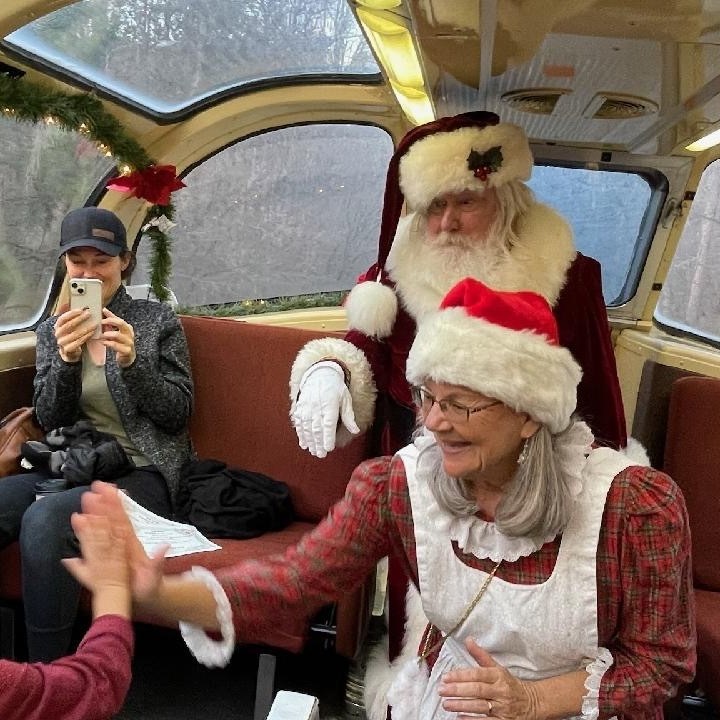 Experience the Hiwassee River Christmas Train