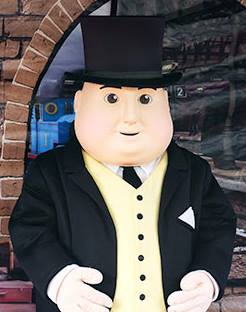 Historic Evening: Sir Topham Hatt at Lookouts Game! Historic Evening: Sir Topham Hatt at Lookouts Game!