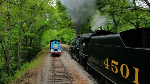 Thomas & 4501 Mark 153 Years of the Golden Spike at TVRM