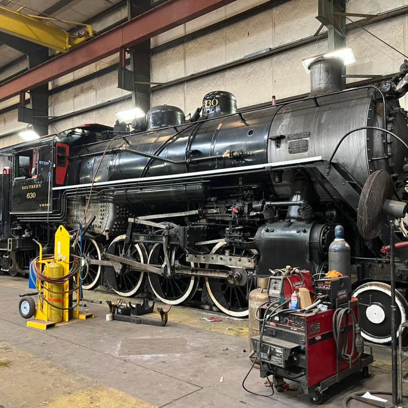 Steam Engine Maintenance: TVRM Prepares for 2024