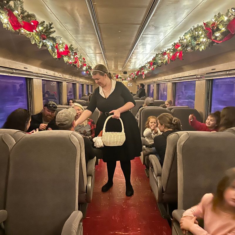 Family Festivities Aboard Our Christmas Trains