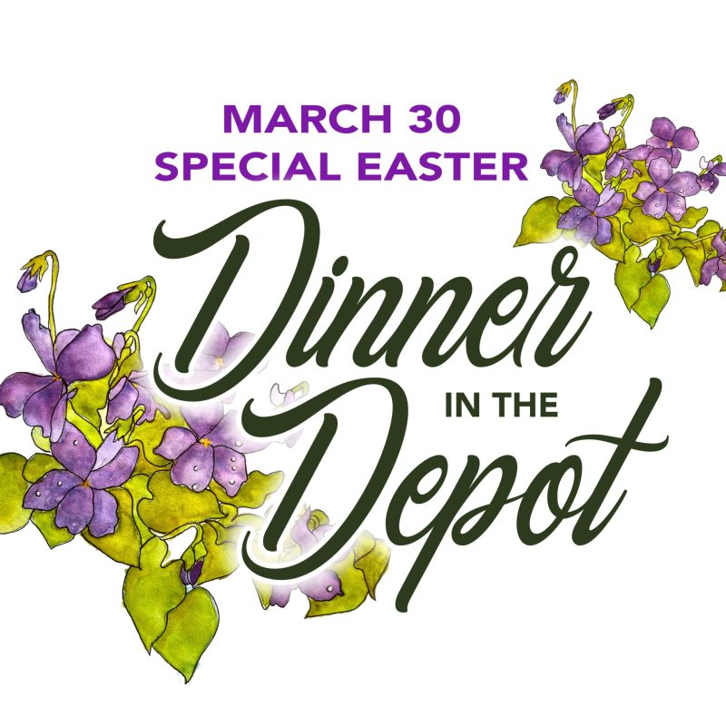 Experience a Unique Easter Dinner in the Depot