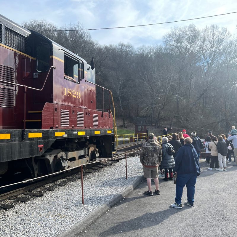 Historic Diesel 1829 Rides Again at TVRM!