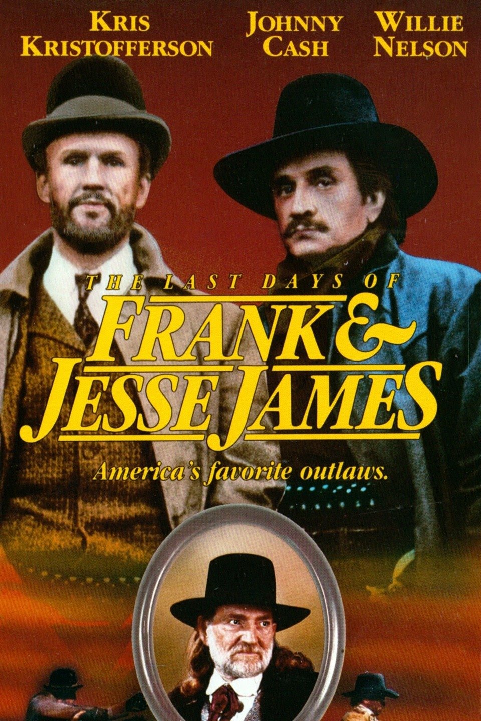 Cash & Kristofferson as the James Brothers in Their Twilight