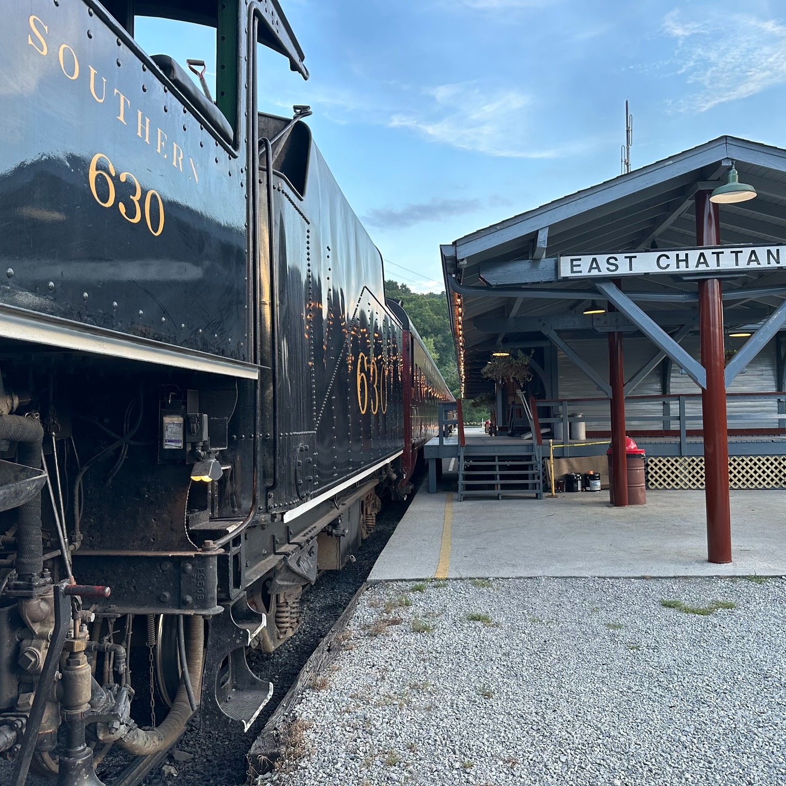 Evening Train Ride with Historic Steam Engine 630 - March 30