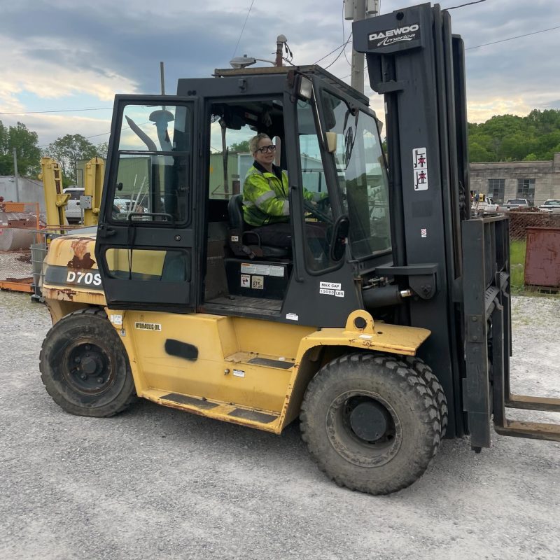 Forklift Safety Training at TVRM