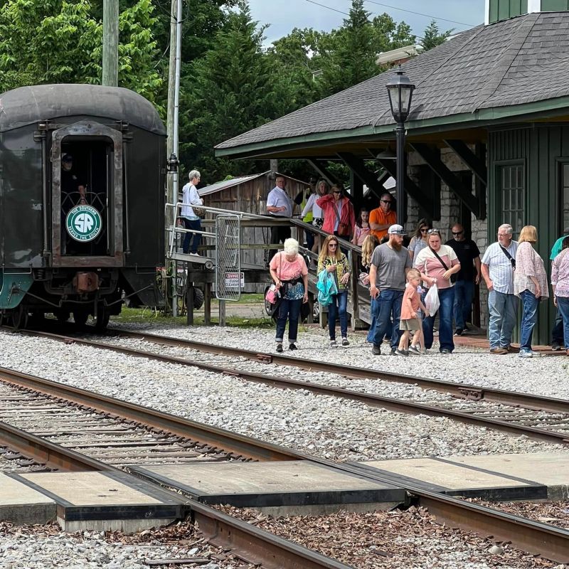 Historical Train Ride to Chickamauga’s Down Home Days