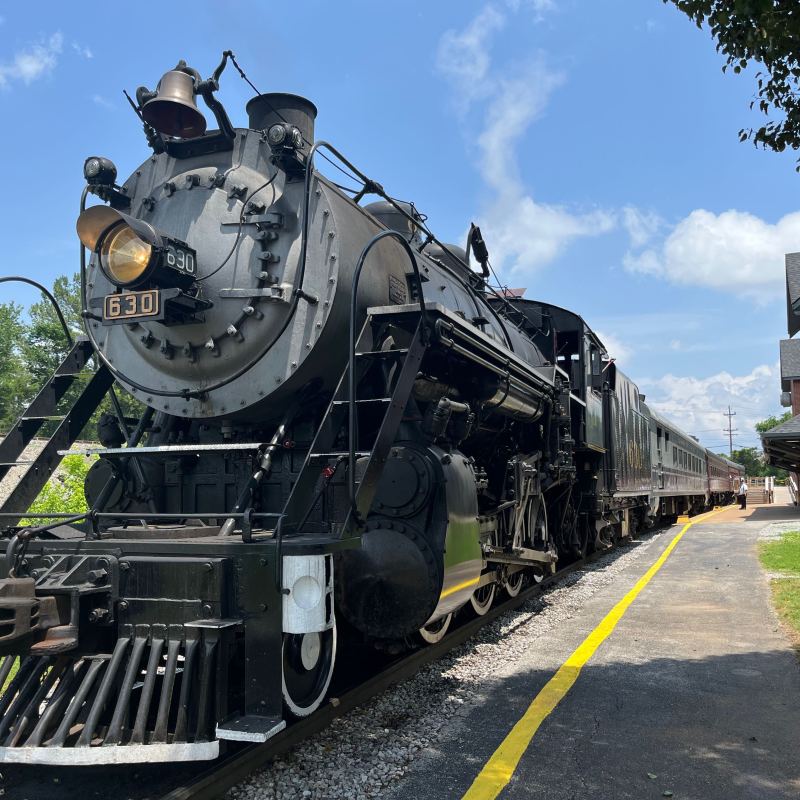 Historic Doubleheader: TVRM’s Steam Engines