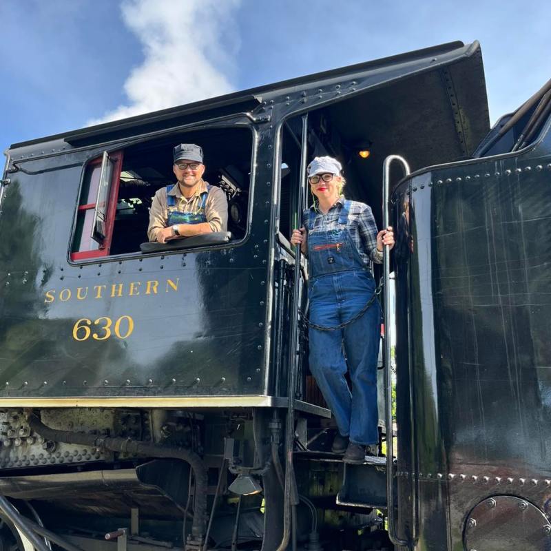 A Day with Steam Engines 4501 and 630 on the Missionary Ridge Local